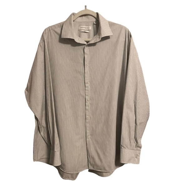 Calvin Klein Other - 𝅺CALVIN Klein Men’s Button Down Shirt Size XL 17-17.5